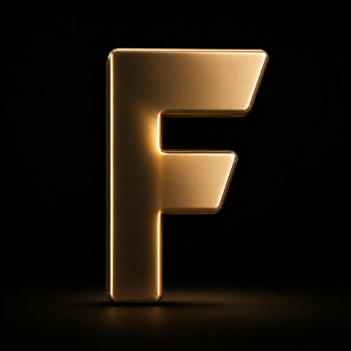 The FERA mark, a gold letter F